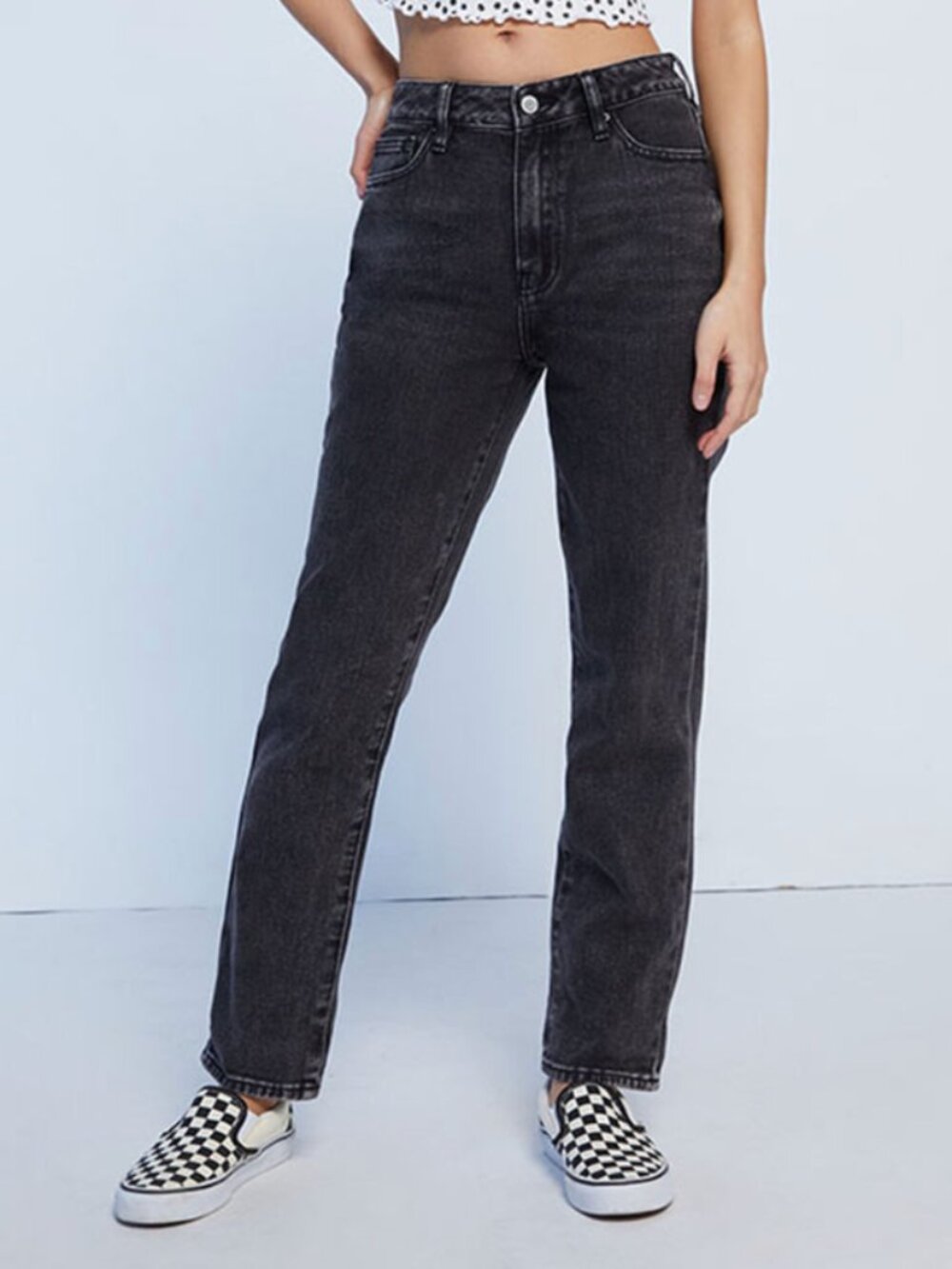PacSun Black Mom Jeans